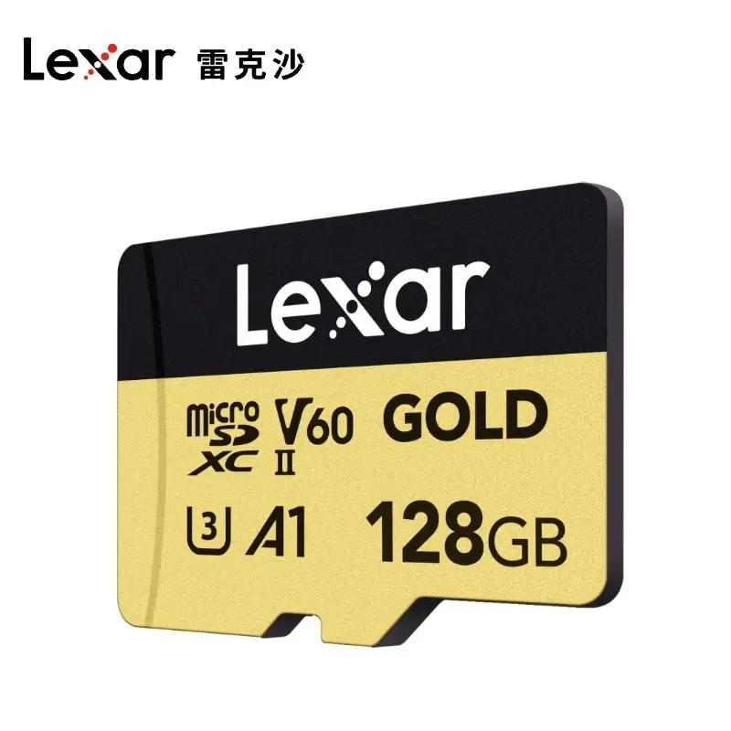 Lexar ũ SD ޸ ī,   ī޶, 4K Ʈ HD UHS-II U3 V60 б 280 MB/s TF ī, 128GB  ӵ 100 MB/s